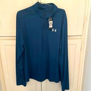 New with tag Men’s under armour 1/4 zip sz. XXL men’s